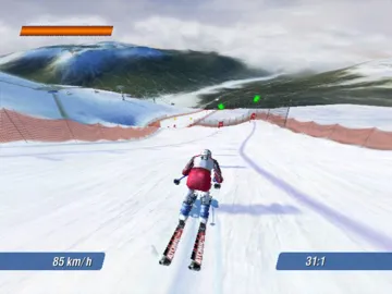 Ski Racing 2006 (Europe) screen shot game playing